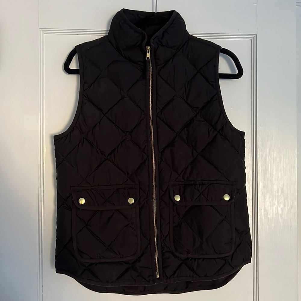 Jcrew Excursion Quilted Down Vest